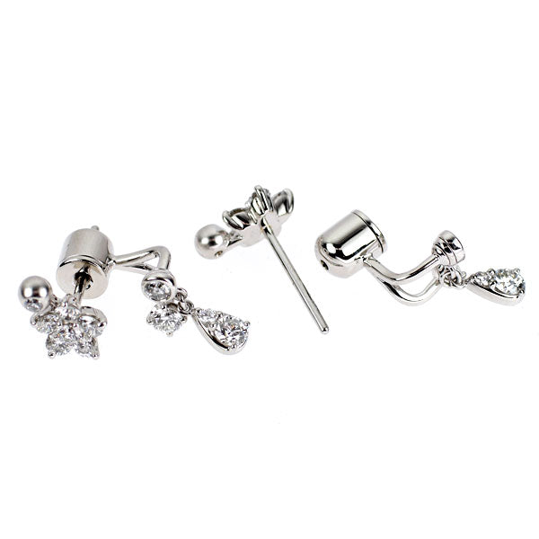 Pt850/ Pt900 ダイヤモンド ピアス 1.10ct