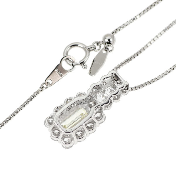 Pt900/ Pt850 ダイヤモンド ペンダントネックレス 1.250ct M SI1 D1.17ct