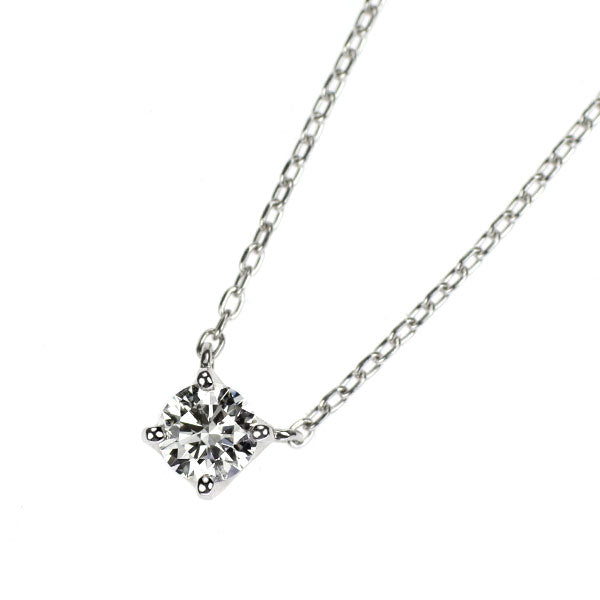 ヴァンドーム青山 Pt950/ Pt850 ダイヤモンド ペンダントネックレス 0.194ct