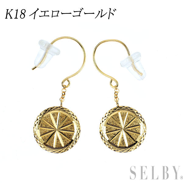 K18YG ピアス