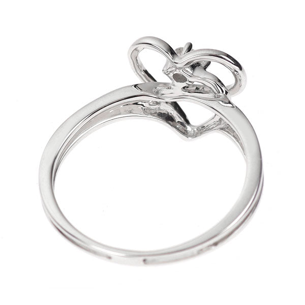 K18WG ダイヤモンド リング 0.10ct