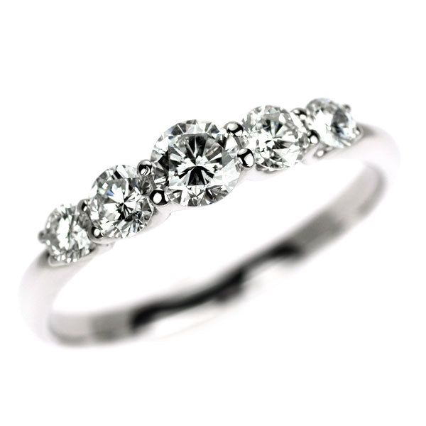 銀座ミワ Pt900 ダイヤモンド リング 1.02ct