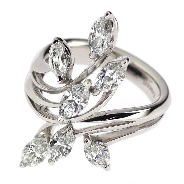 カシケイ Pt950 マーキス ダイヤモンド リング 2.00ct