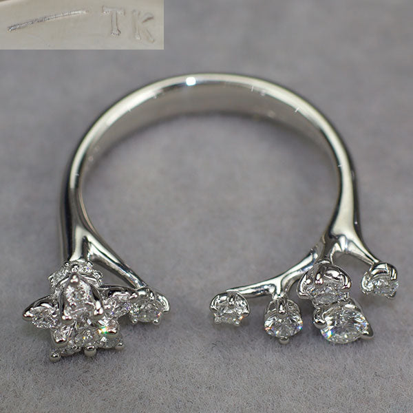 小寺智子 Pt900 ダイヤモンド リング D0.56ct 星を数える 春が動き出す