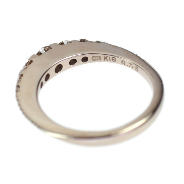 カシケイ K18BG ブラウンダイヤモンド リング 0.35ct ネイキッド