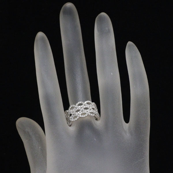 クイーン/Queen K18WG ダイヤモンド リング 0.70ct