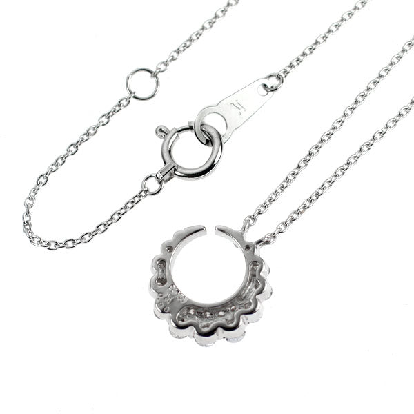 ヴァンドーム青山 Pt950/ Pt850 ダイヤモンド ペンダントネックレス 0.26ct