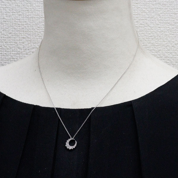 ヴァンドーム青山 Pt950/ Pt850 ダイヤモンド ペンダントネックレス 0.26ct