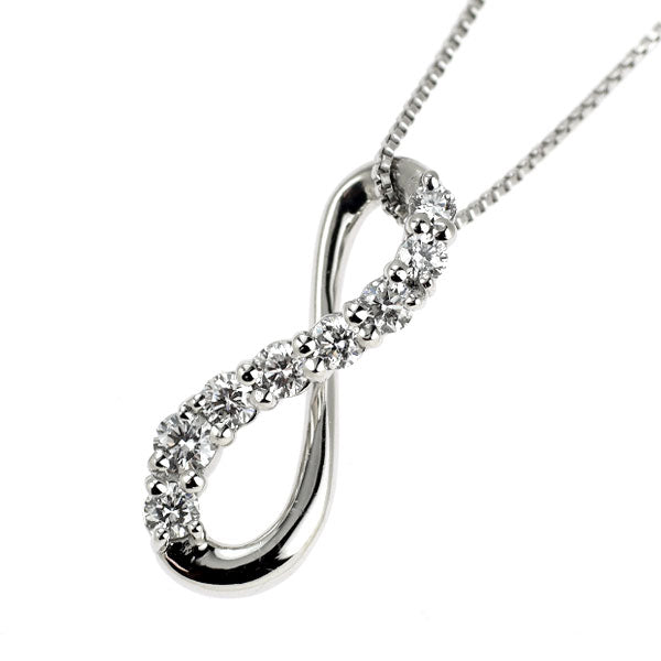 ヴァンドーム青山 Pt950/ Pt850 ダイヤモンド ペンダントネックレス 0.28ct