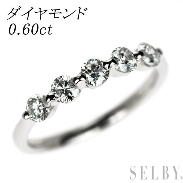 Pt999 ダイヤモンド リング 0.60ct
