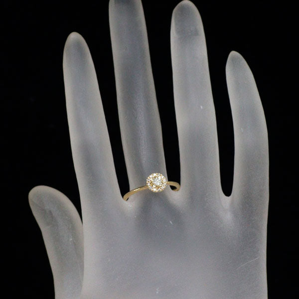wish upon a star K18YG ダイヤモンド リング 0.088ct D0.05ct