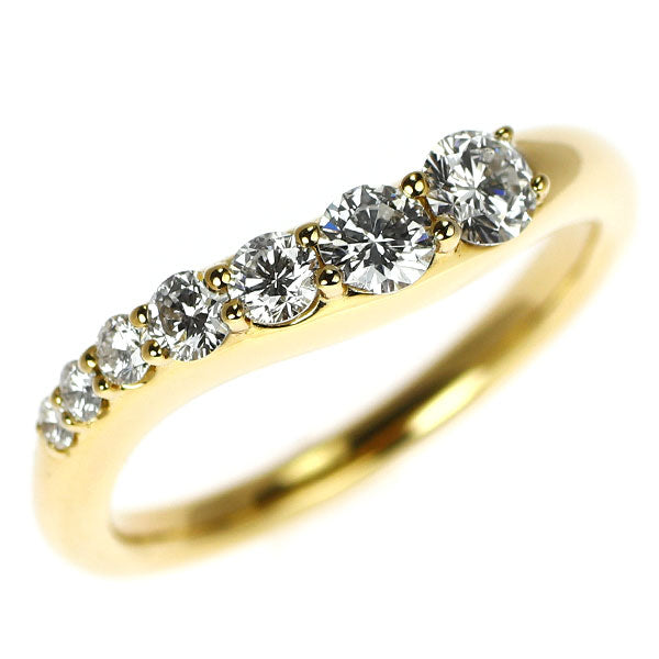 K18YG ダイヤモンド リング 0.456ct