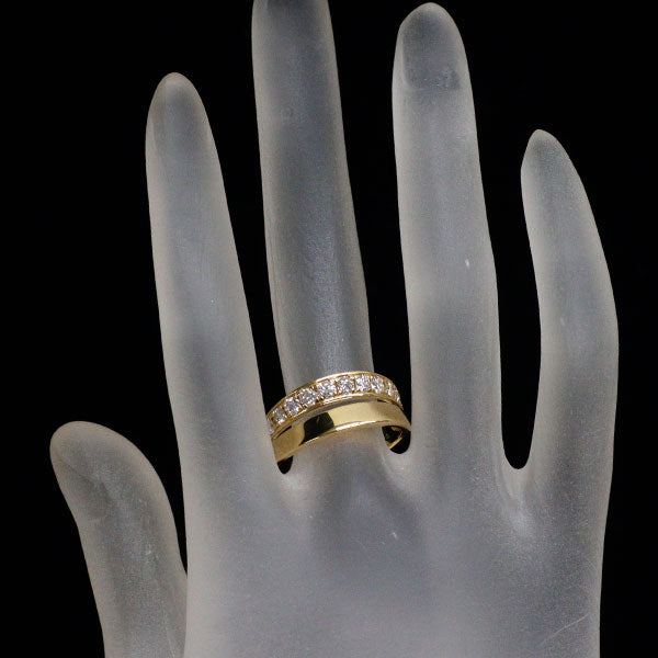 K18YG ダイヤモンド リング 0.50ct