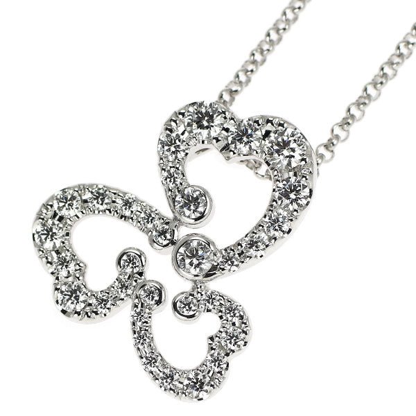 ラザールキャプラン K18WG H&C ダイヤモンド ペンダントネックレス 0.50ct