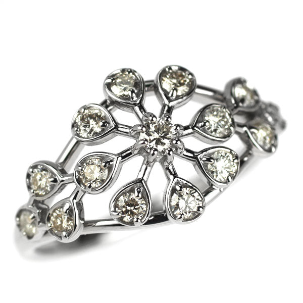 Pt900 ダイヤモンド リング 0.46ct