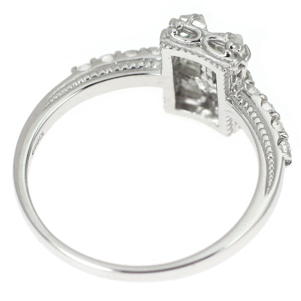 K18WG ダイヤモンド リング 0.80ct