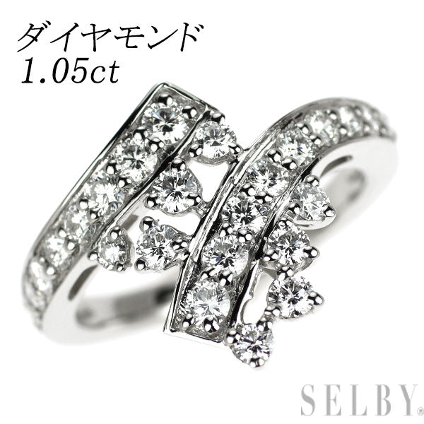 Pt950 ダイヤモンド リング 1.05ct