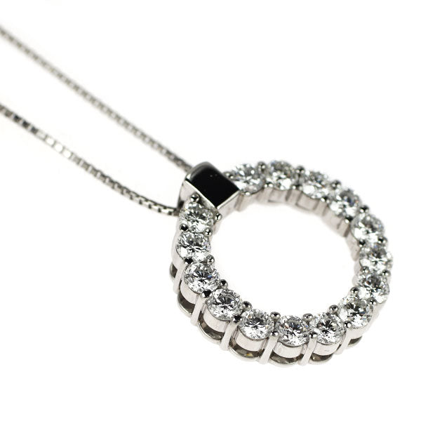 Pt900/ Pt850 ダイヤモンド ペンダントネックレス 1.60ct