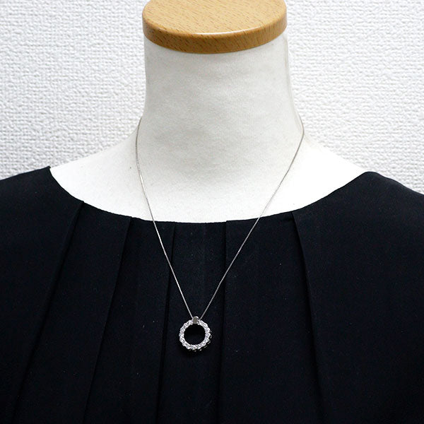Pt900/ Pt850 ダイヤモンド ペンダントネックレス 1.60ct