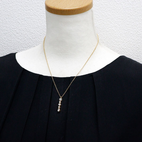 K18YG ダイヤモンド ペンダントネックレス 1.53ct