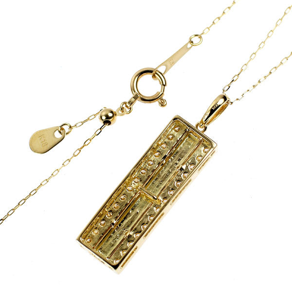 K18YG ダイヤモンド ペンダントネックレス 0.30ct