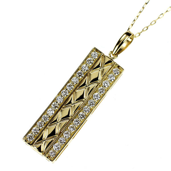 K18YG ダイヤモンド ペンダントネックレス 0.30ct