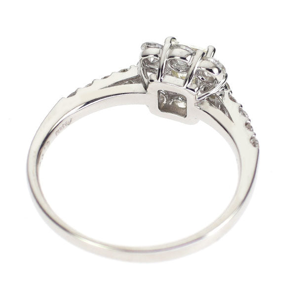 Pt900 ダイヤモンド リング 0.36ct D0.69ct