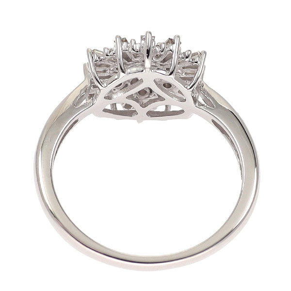 K18WG ダイヤモンド リング 0.43ct