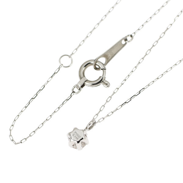新品 希少 Pt900 天然ピンク ダイヤモンド ペンダントネックレス 0.148ct VLOP I1