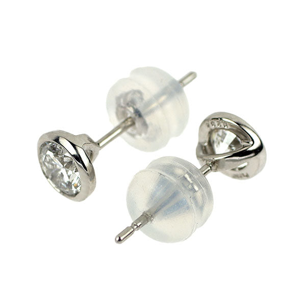新品 Pt900/ Pt950 ダイヤモンド ピアス 0.578ct G I1 VG