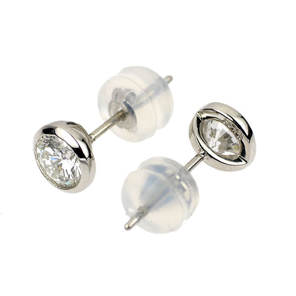 新品 Pt900/ Pt950 ダイヤモンド ピアス 0.681ct G I1 VG