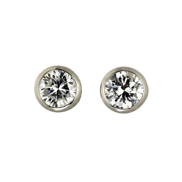 新品 Pt900/ Pt950 ダイヤモンド ピアス 0.681ct G I1 VG