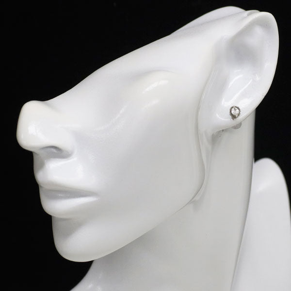 新品 Pt900 マーキスカット ダイヤモンド ピアス 0.417ct F/G SI1-2