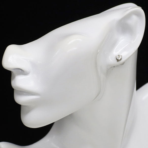 新品 Pt900 ハートシェイプ ダイヤモンド ピアス 0.708ct I SI1-2