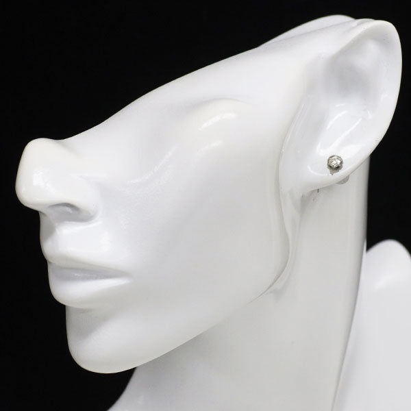 新品 Pt900 ダイヤモンド ピアス 0.434ct F/G I1 VG