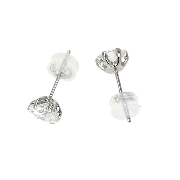 新品 Pt900 ダイヤモンド ピアス 1.231ct G/H I1 VG/G