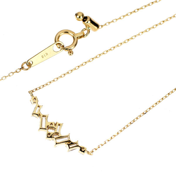 K18YG ダイヤモンド ペンダントネックレス 0.26ct