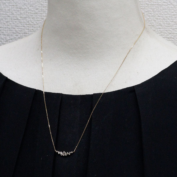 K18YG ダイヤモンド ペンダントネックレス 0.26ct