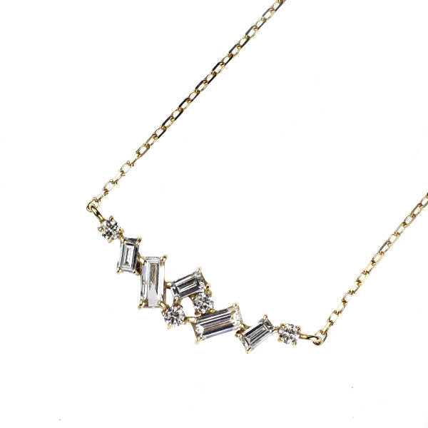 K18YG ダイヤモンド ペンダントネックレス 0.26ct
