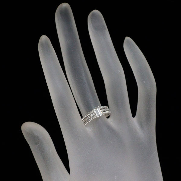 K18WG ダイヤモンド リング 0.62ct