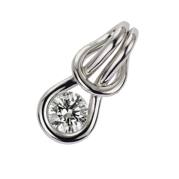 フォーエバーマーク Pt900 ダイヤモンド ペンダントトップ 0.33ct
