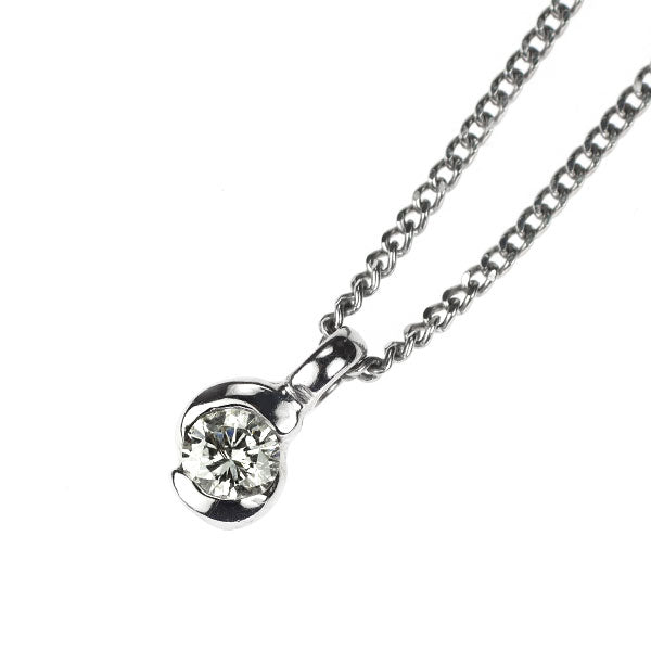 Pt850 ダイヤモンド ペンダントネックレス 0.11ct