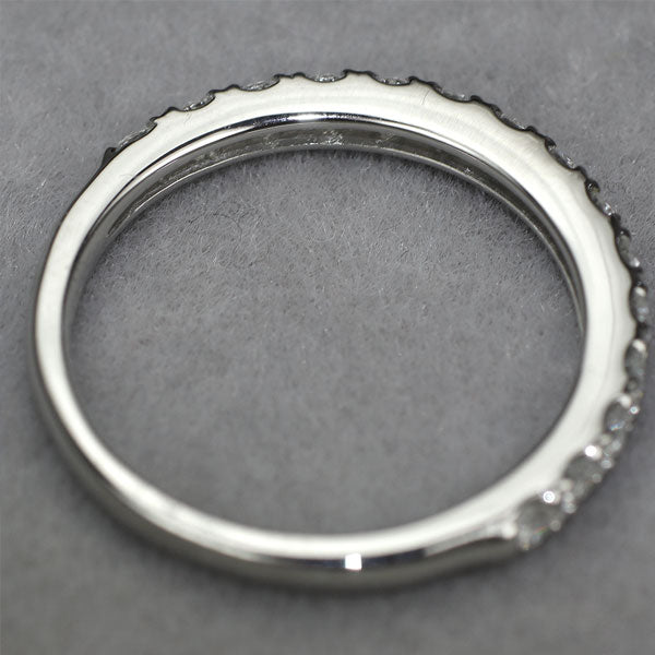 新品 Pt950 H&C ダイヤモンド リング 0.35ct 【エスコレ】 ハーフエタニティ