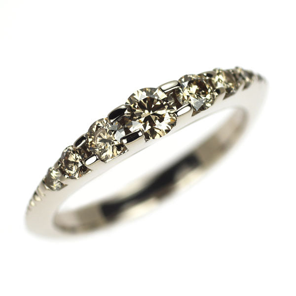 カシケイ/Kashikey K18BG ブラウンダイヤモンド リング 0.35ct ネイキッド