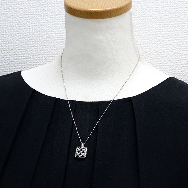 サザンクロス Pt900/ Pt850 ダイヤモンド ペンダントネックレス 0.72ct