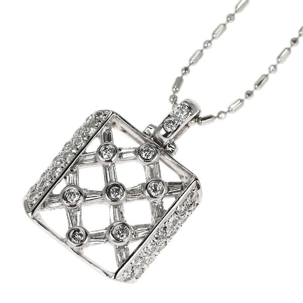 サザンクロス Pt900/ Pt850 ダイヤモンド ペンダントネックレス 0.72ct