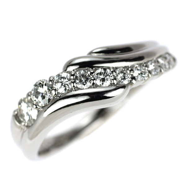 セイコー Pt900 ダイヤモンド リング 0.52ct