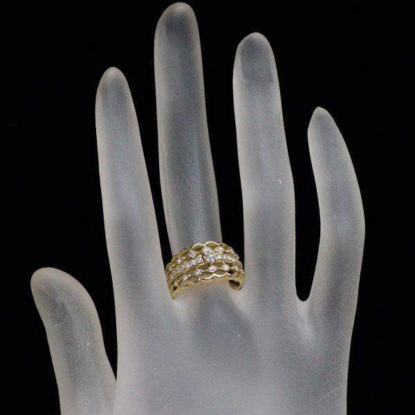 K18YG ダイヤモンド リング 0.46ct