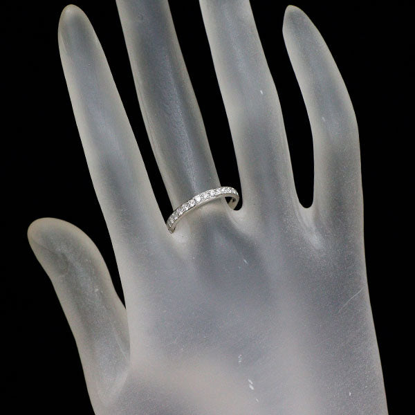 ラザールキャプラン Pt950 H&C ダイヤモンド リング 0.34ct ハーフエタニティ 《セルビー銀座店》【中古】