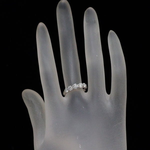 Pt900 ダイヤモンド リング 1.09ct 一文字